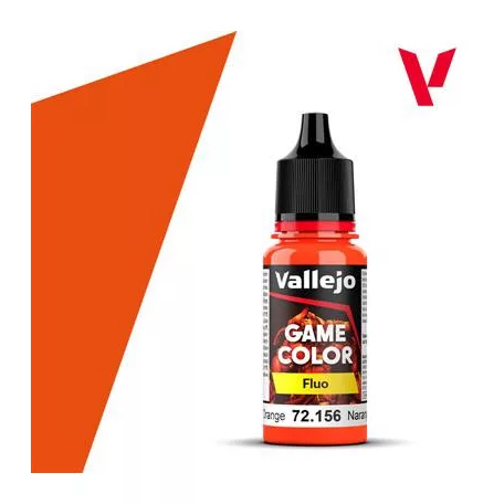 Vallejo - Game Color / Fluo - Fluorescent Orange-72156