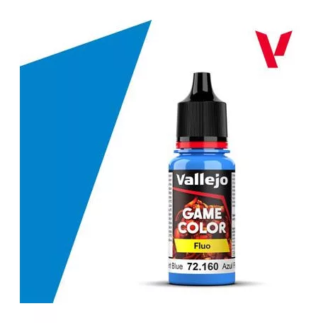 Vallejo - Game Color / Fluo - Fluorescent Blue-72160