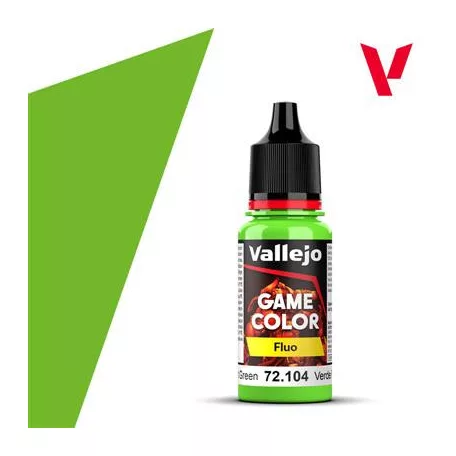 Vallejo - Game Color / Fluo - Fluorescent Green-72104