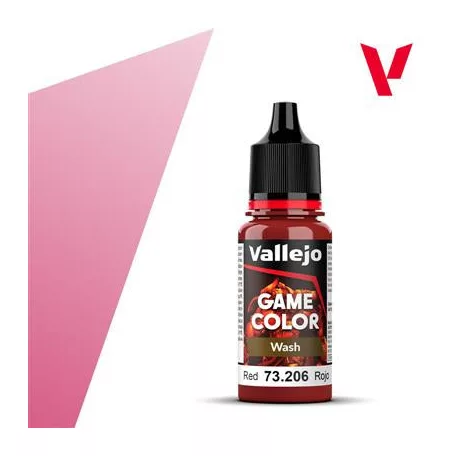 Vallejo - Game Color / Wash - Red-73206