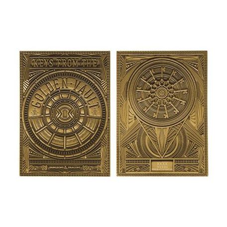 D&D Keys From The Golden Vault Limited Edition Ingot-HAS-DUN35