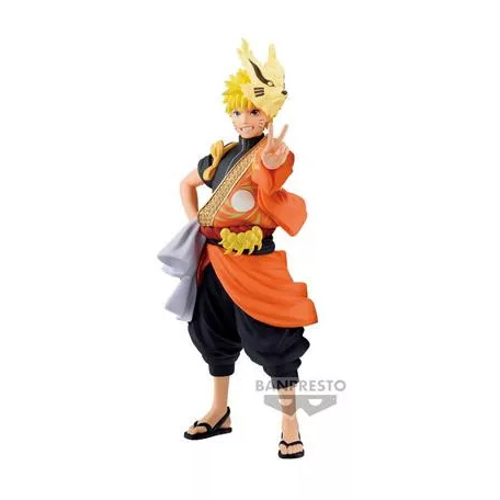 Naruto Shippuden - Banpresto Figure - Naruto Uzumaki (Animation 20th Ann. Costume)-BP88196P