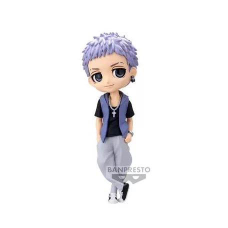 Tokyo Revengers - Banpresto Q Posket Figure - Takashi Mitsuya (Plain Clothes Ver. A)-BP88263P