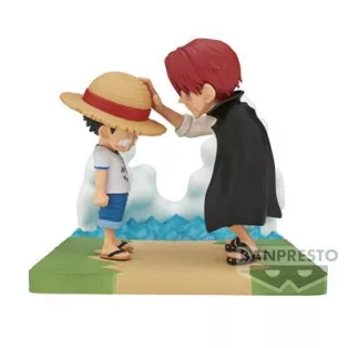 One Piece World Collectable Figure Log Stories-Monkey.D.Luffy&Shanks--BP88302P