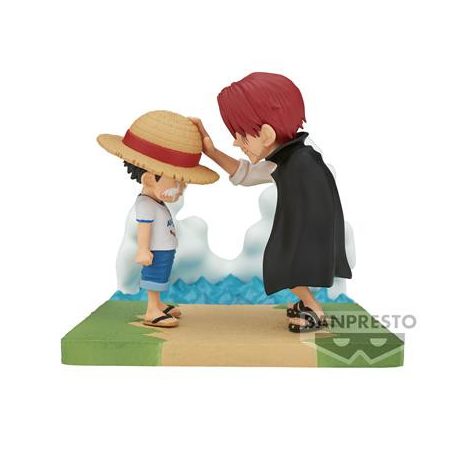 One Piece World Collectable Figure Log Stories-Monkey.D.Luffy&Shanks--BP88302P