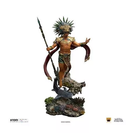 Black Panther 2 Wakanda Forever King Namor Deluxe Art Scale 1/10-MARCAS81723-10