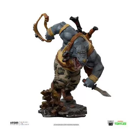 TMNT Rocksteady BDS Art Scale 1/10-NICKEL81023-10