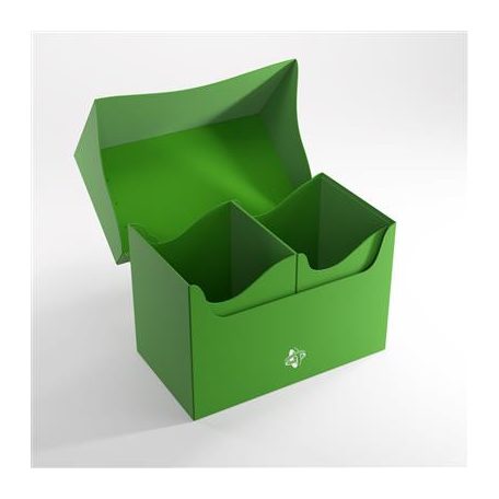 Gamegenic - Double Deck Holder 200+ XL Green-GGS25114ML