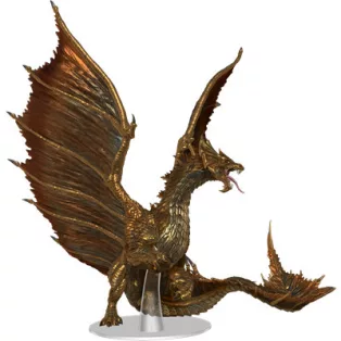D&D Icons of the Realms: Adult Brass Dragon-96228