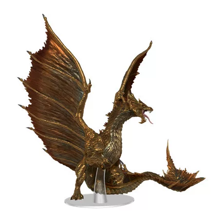 D&D Icons of the Realms: Adult Brass Dragon-96228