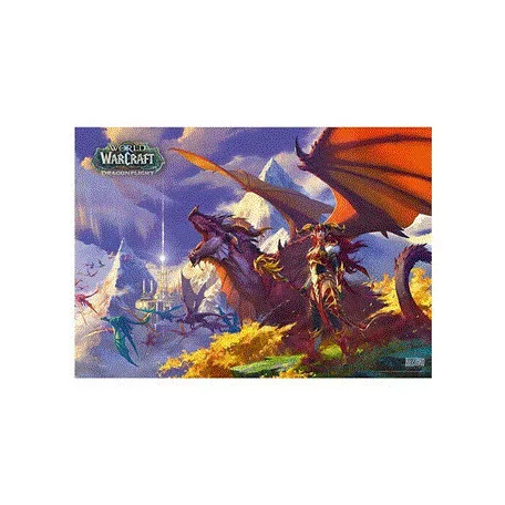 Gaming Puzzle: World of Warcraft Dragonflight Alexstrasza Puzzle 1000pcs-42949