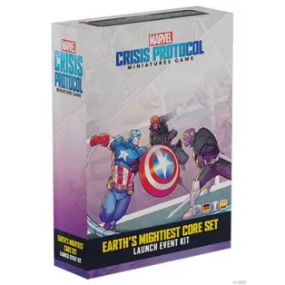 Marvel Crisis Protocol - Earth’s Mightiest Core Set Launch Event Kit - EN/DE/FR/SP-CK20