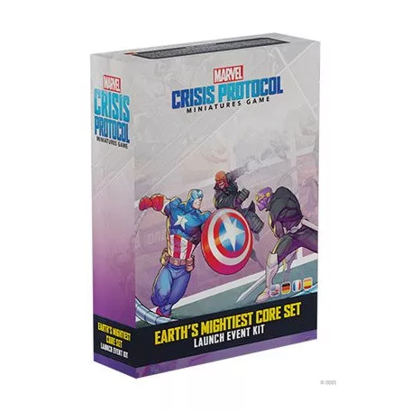 Marvel Crisis Protocol - Earth’s Mightiest Core Set Launch Event Kit - EN/DE/FR/SP-CK20