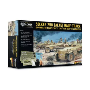Bolt Action - Sd.Kfz 250 (Alte) Half-Track (Options To Make 250/1, 250/3 Or 250/10 Variants)-402012054