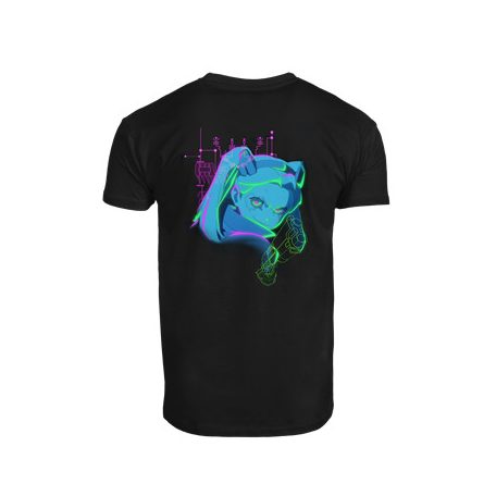 Edgerunners Neon Rebecca Tee L-1118454