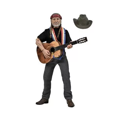 Willie Nelson - 8” Clothed Figure - Willie Nelson-NECA39150