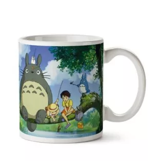 My Neighbor Totoro - Mug Ghibli 01 - Totoro fishing-SMUGGH01