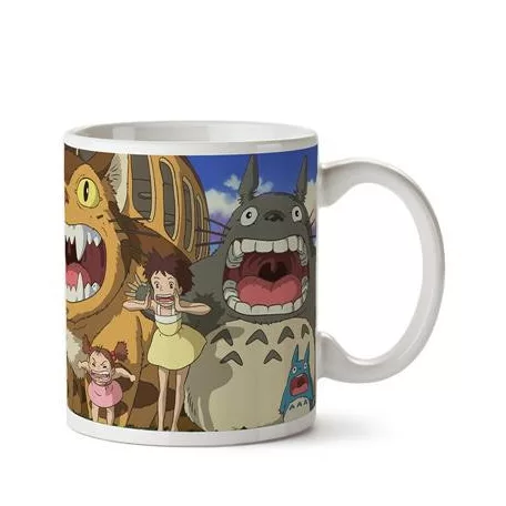 My Neighbor Totoro - Mug Ghibli 02 - Nekobus & Totoro-SMUGGH02