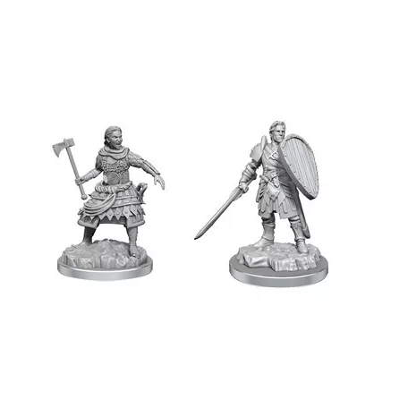 D&D Nolzur's Marvelous Miniatures: Human Fighters-90639