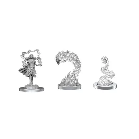 D&D Nolzur's Marvelous Miniatures: Dark Spellcaster & Flameskulls - EN-WZK90650