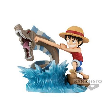 One Piece World Collectable Figure Log Stories-Monkey.D.Luffy Vs Local Sea Monster--BP88406P