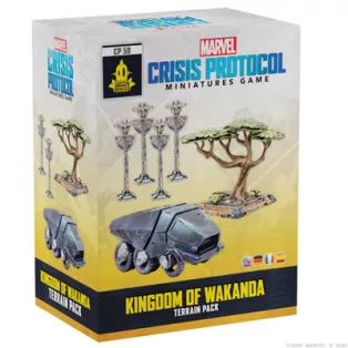 Marvel Crisis Protocol - Kingdom of Wakanda Terrain Pack - EN/DE/FR/SP-CP59