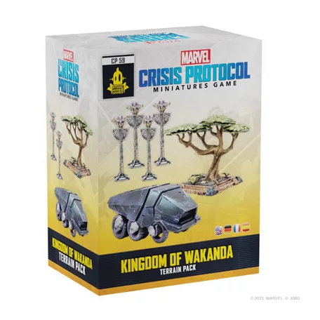 Marvel Crisis Protocol - Kingdom of Wakanda Terrain Pack - EN/DE/FR/SP-CP59