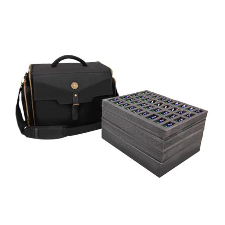 ENHANCE Miniature Figure War Games Miniature Figure Travel Case-ENTTCFM100BKEW