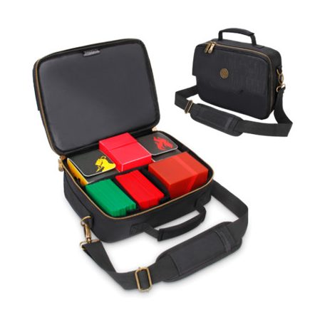 ENHANCE Trading Card Games Trading Card Travel Case-ENTTCFC100BKEW