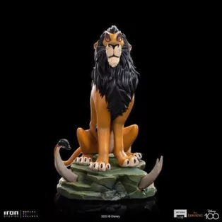 Lion King - Scar Art Scale 1/10-DSNEY81623-10