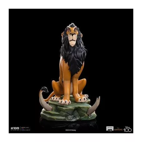 Lion King - Scar Art Scale 1/10-DSNEY81623-10