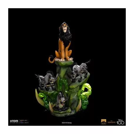Lion King - Scar Deluxe Art Scale 1/10-DSNEY81423-10