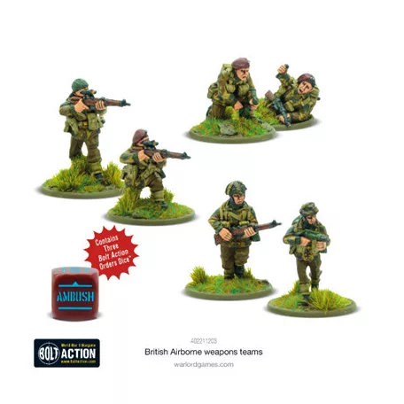 Bolt Action - British Airborne Weapons Teams - EN-402211203
