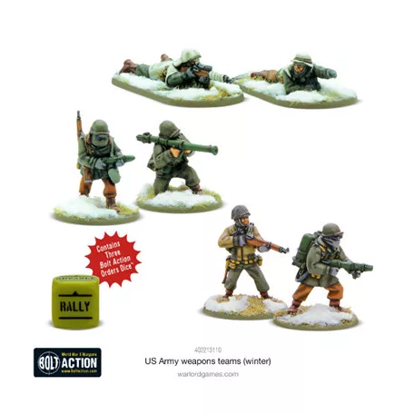 Bolt Action - US Army (Winter) Weapons Teams - EN-402213110