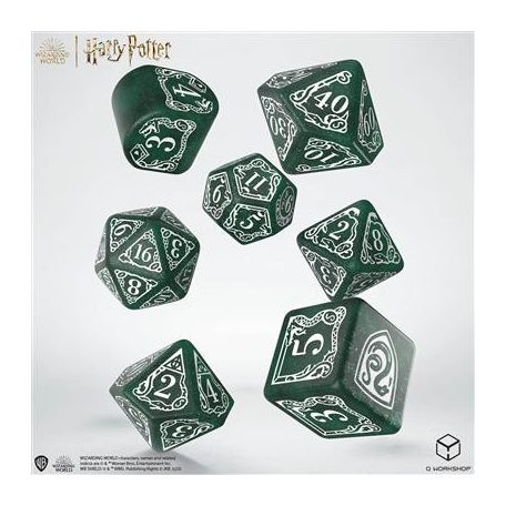 Harry Potter. Slytherin Modern Dice Set - Green-190142/2023/2/A