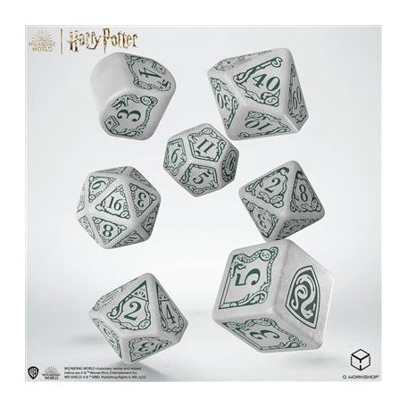Harry Potter. Slytherin Modern Dice Set - White-190142/2023/2/B