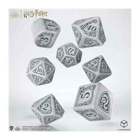Harry Potter. Slytherin Modern Dice Set - White-190142/2023/2/B