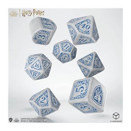 Harry Potter. Ravenclaw Modern Dice Set - White-190142/2023/3/B