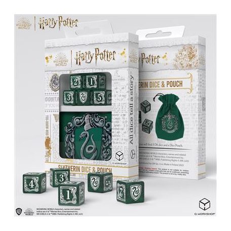 Harry Potter. Slytherin Dice & Pouch-190142/2023/2/A/D6B