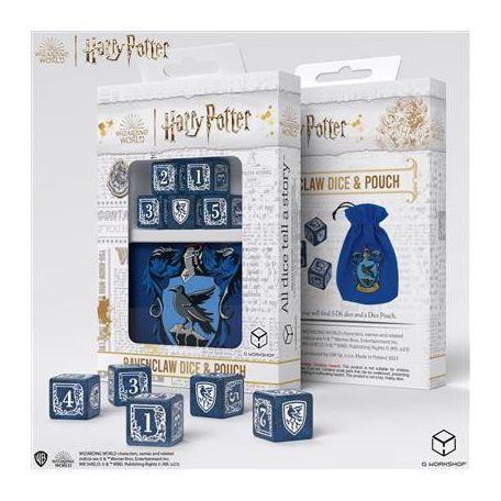 Harry Potter. Ravenclaw Dice & Pouch-190142/2023/3/A/D6B