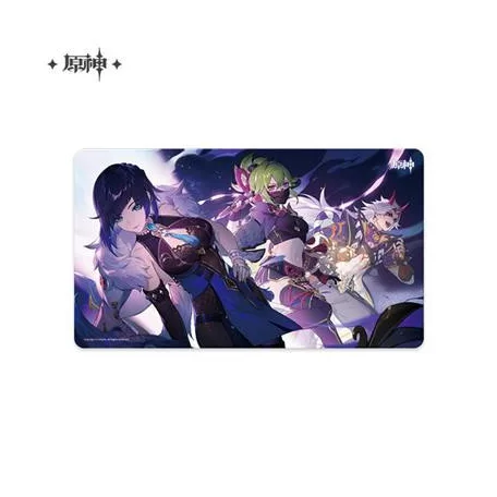 Genshin Impact - Yelan, Kuki Shinobu & Arataki Itto - Mousepad - 70x40 cm-SAK44546