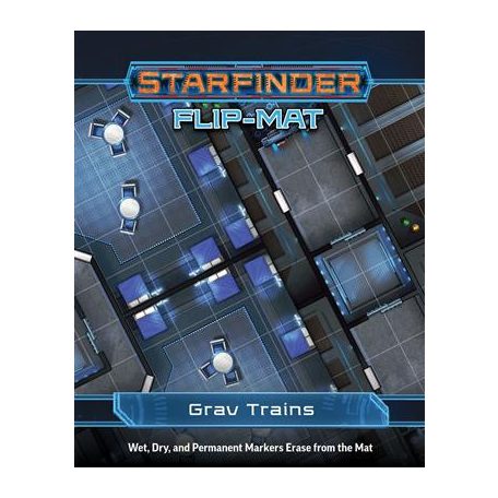 Starfinder Flip-Mat: Grav Trains-PZO7338