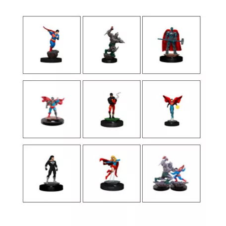 DC HeroClix Iconix: Death of Superman - EN-WZK84023
