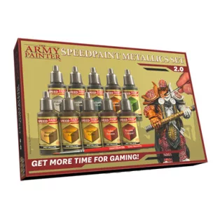 The Army Painter - Speedpaint Metallics Set 2.0-WP8062P