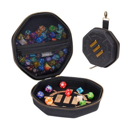 ENHANCE Tabletop Dice Case (Black)-ENTTCED100BKEW
