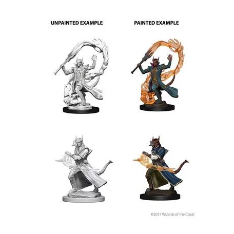 D&D Nolzur’s Marvelous Miniatures: Tiefling Male Sorcerer-73201