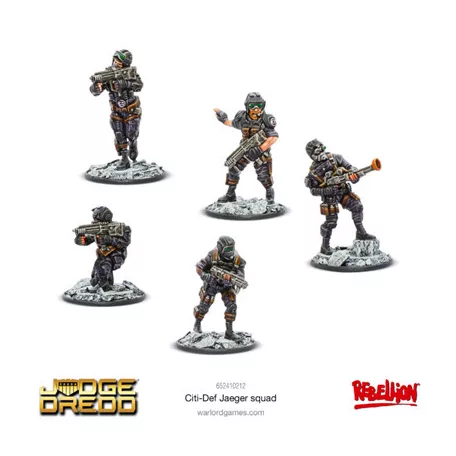 Judge Dredd - Citi-Def Jaeger Squad - EN-652410212