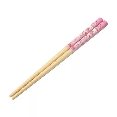 Hello Kitty - Wooden Chopsticks 16,5 cm Sweety pink-SKATER-HK-55916