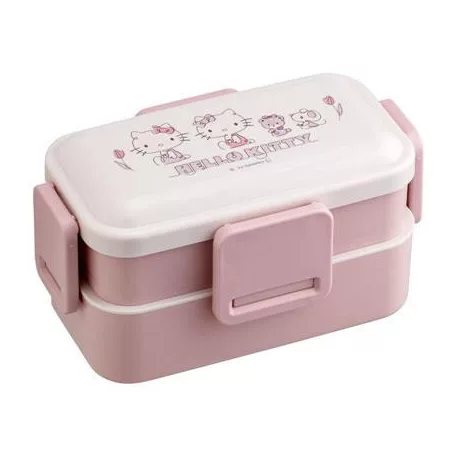 4 locks 2 Layers Lunch box Kitty-chan - Hello Kitty-SKATER-HK-59866