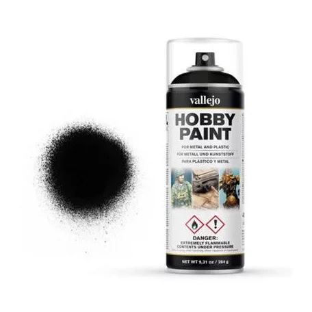 Vallejo - Primer / Basic Primer - Black-28012
